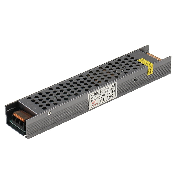 SL-150-24 LED Regulated Switching Power Supply DC24V 6.5A Size: 255 x 49 x 29mm — LED0143A