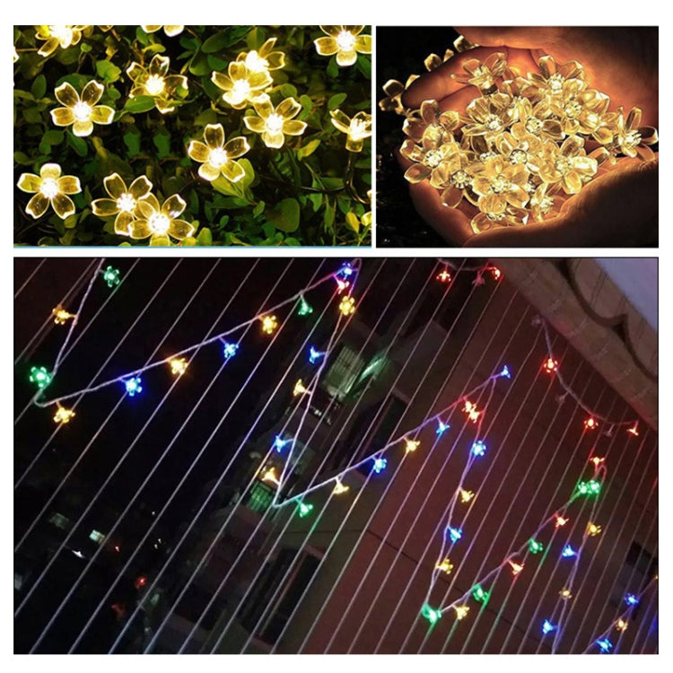 6m 40 LEDs Cherry Blossom Holiday Decorative Light, Battery Powered