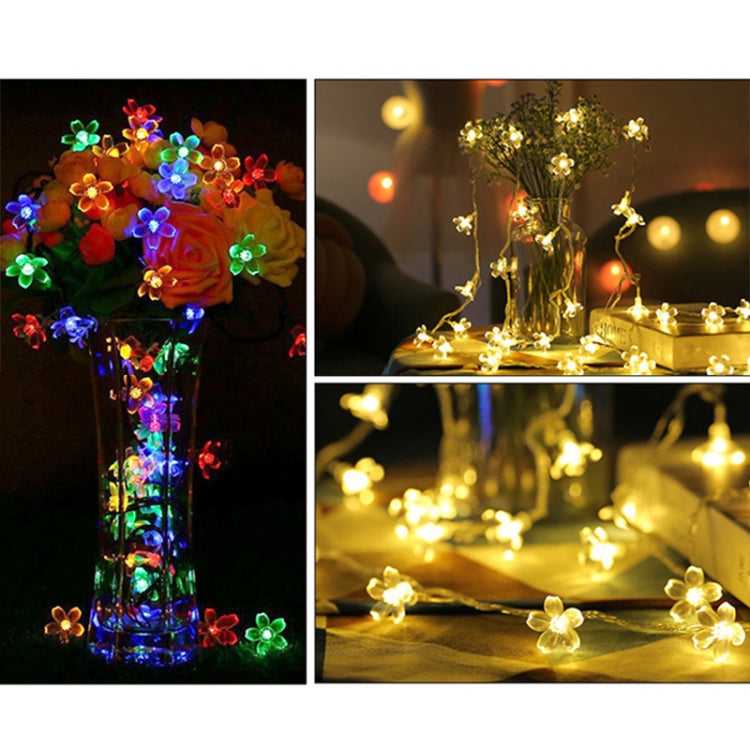 6m 40 LEDs Cherry Blossom Holiday Decorative Light, Battery Powered