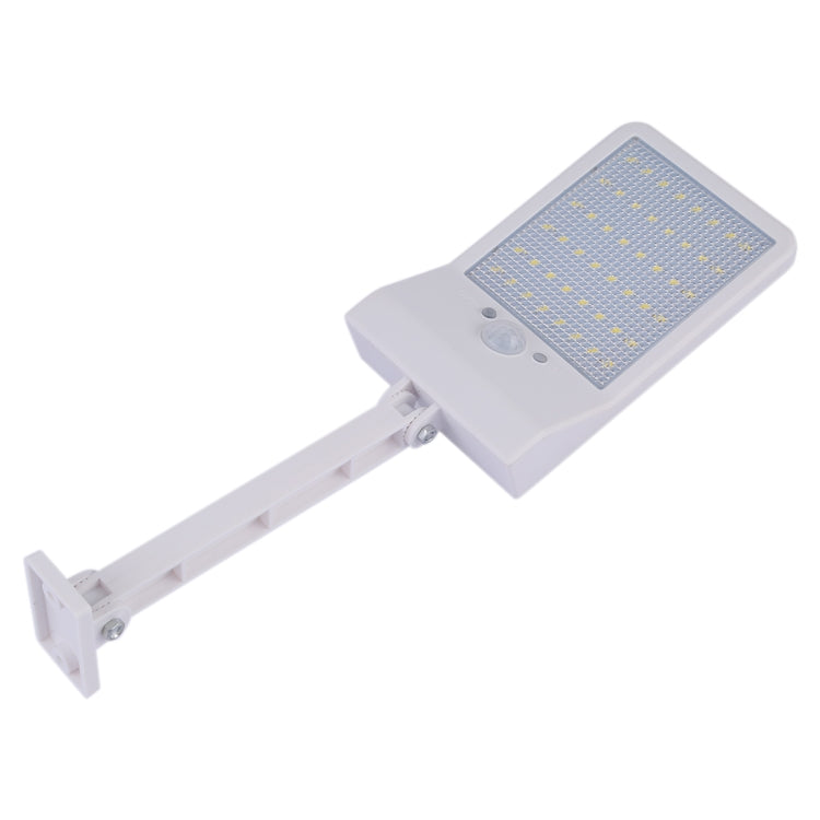 6W 800LM 48 LEDs Solar Remote Control Flat Lamp with Bracket — view 3