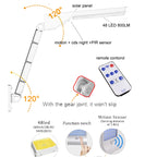 6W 800LM 48 LEDs Solar Remote Control Flat Lamp with Bracket — view 8