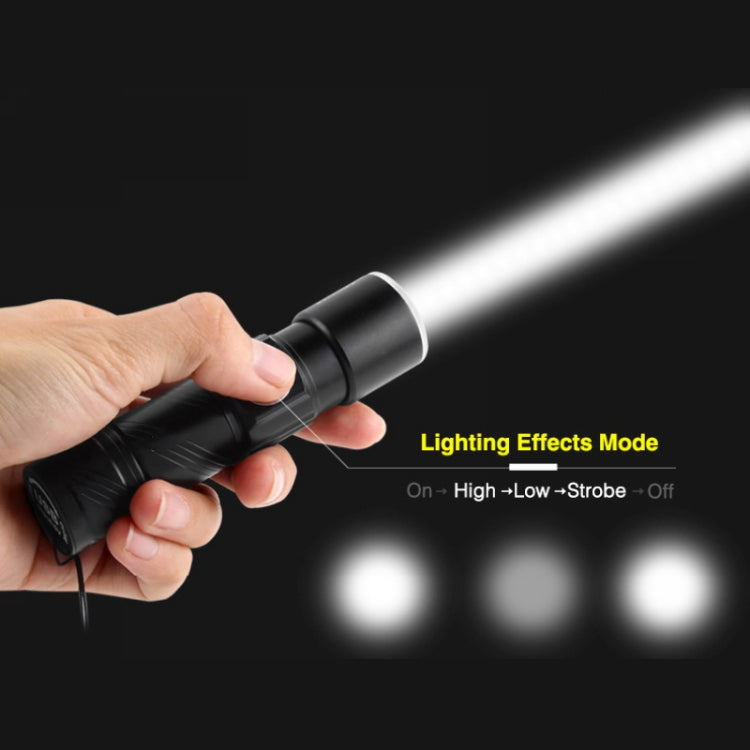 Ultra Bright Rechargeable LED Torch Flashlight — view 10