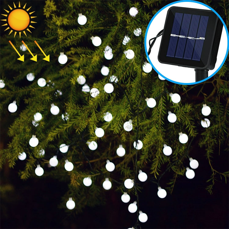 Ball Shape 30 LEDs Outdoor Waterproof Christmas Festival Decoration Solar Lamp String — view 6