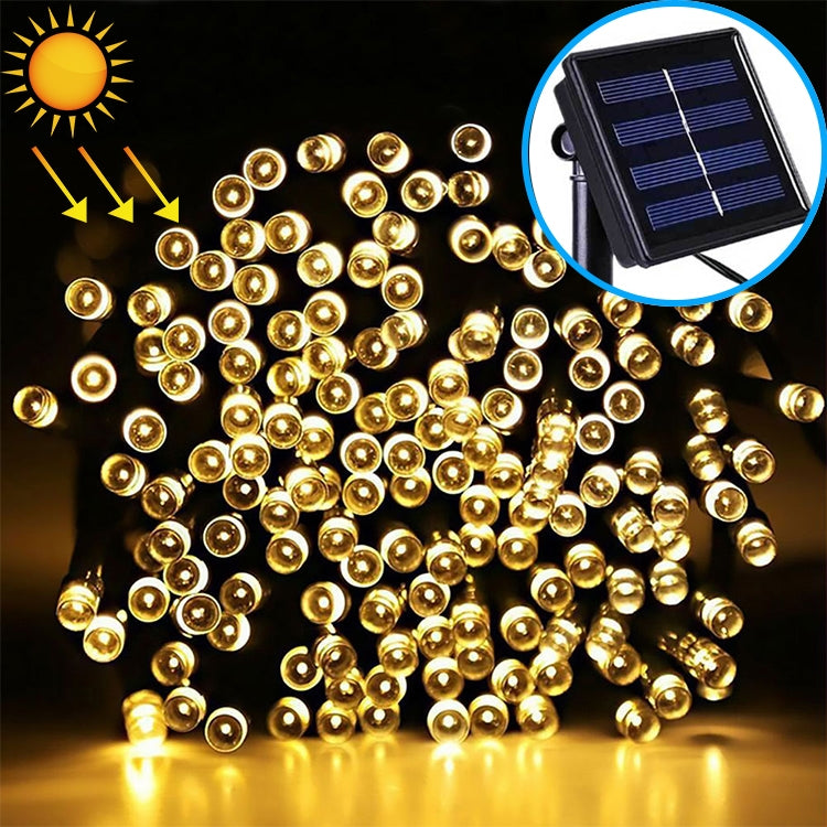 200 LEDs Outdoor Waterproof Christmas Festival Decoration Solar Lamp String, Length: 22m — view 10