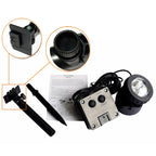 LED Outdoor Waterproof Solar Underwater Spotlight Floodlight, Two Heads