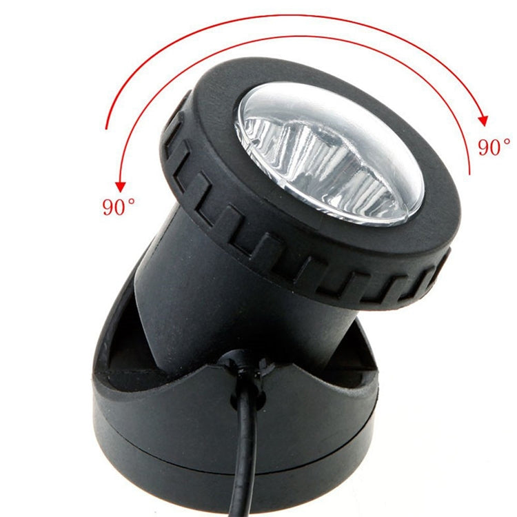 LED Outdoor Waterproof Solar Underwater Spotlight Floodlight, Two Heads