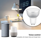 GU10 5W RGB Dimming WIFI Smart LED Light Bulb Energy Saving Light