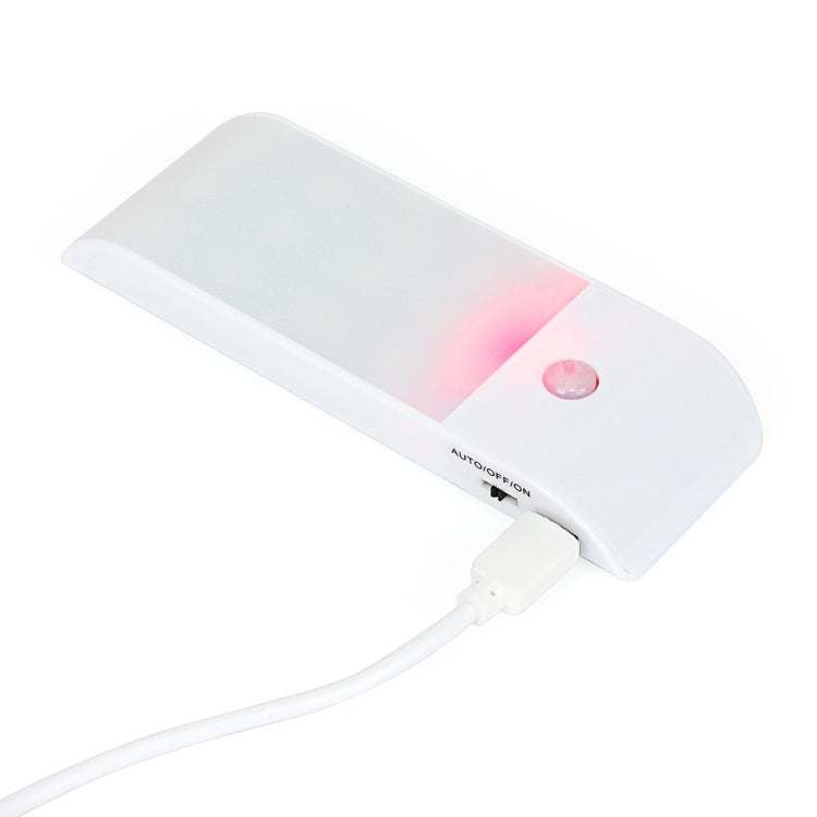 1W 12 LEDs 240 LM USB Charging, Sensor Distance: 3m, DC 5V