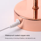 Creative Bedroom Feather Table Lamp Night Light Decorative Light — view 3