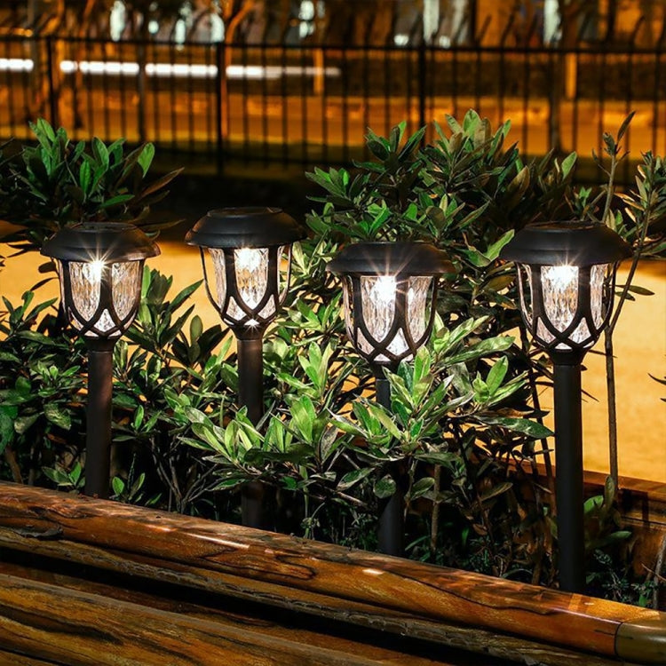 Solar Energy Coffee Outdoor Lawn Lamp IP65 Waterproof LED Decorative Garden Light