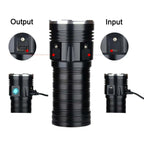 3 Gears, K18MAX 18xT6, Luminous Flux: 5400lm LED Flashlight