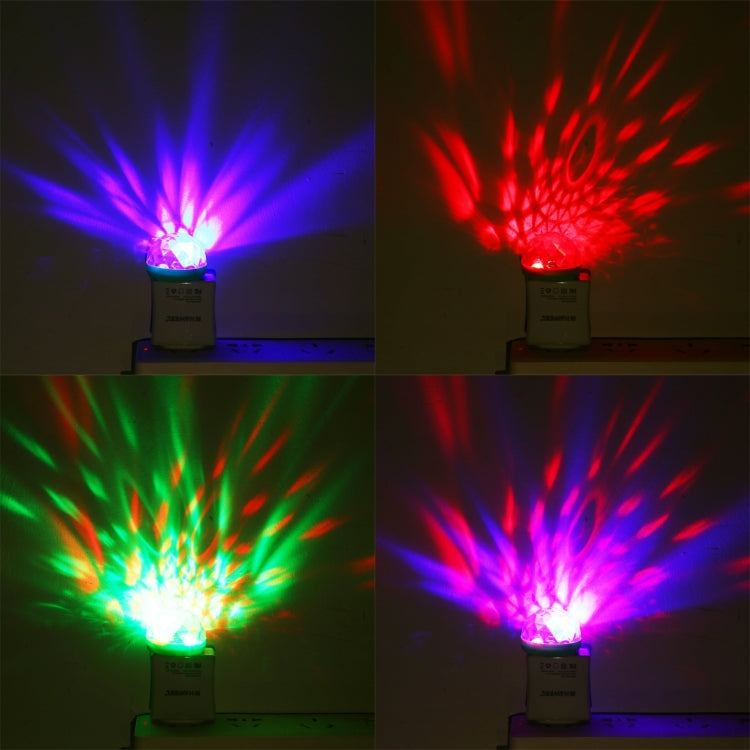 4W RGB USB LED Crystal Magic Ball Stage Light with 8 Pin Adapter — view 8