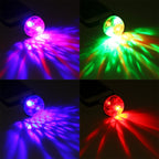 4W RGB USB LED Crystal Magic Ball Stage Light with 8 Pin Adapter — view 9