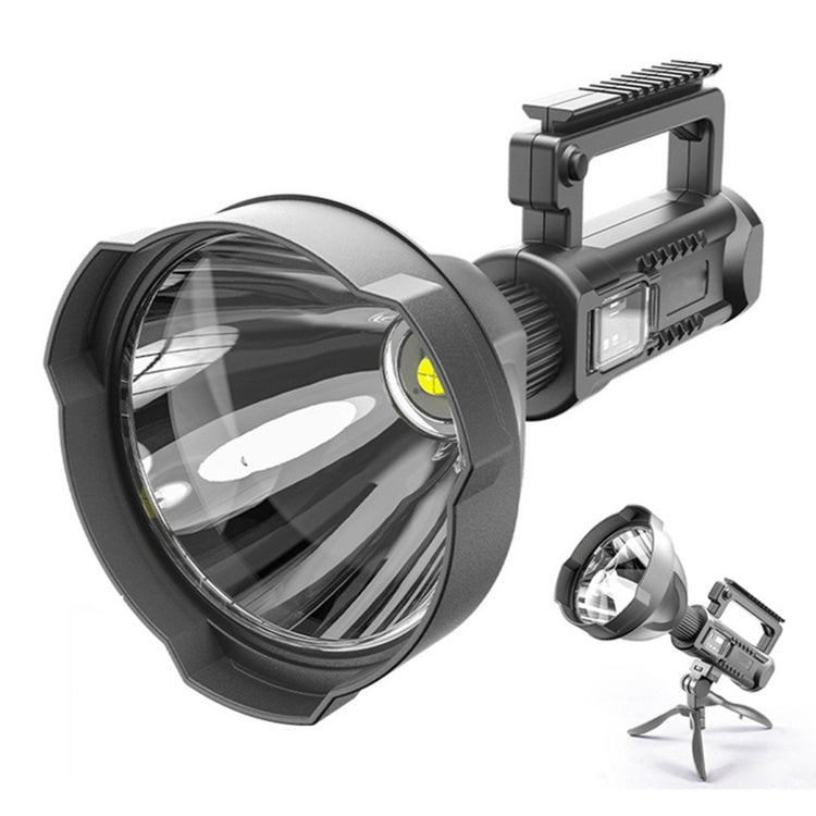 10W Rechargeable Strong LED Flashlight 4-Modes Outdoors Searchlight with Tripod, W590 P50