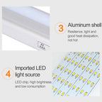 Wide Screen Intelligent Human Body Sensor Light LED Corridor Cabinet Light, USB Charging Version, 2.8W 40 LEDs Warm White
