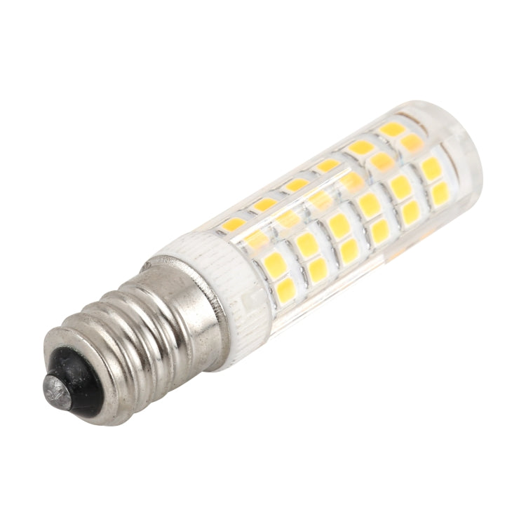 E14 75 LEDs SMD 2835 LED Corn Light Bulb, AC 220V — White Light