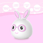 Smiling Rabbit Creative Touch 3D LED Decorative Night Light, AAA Battery Version — view 7