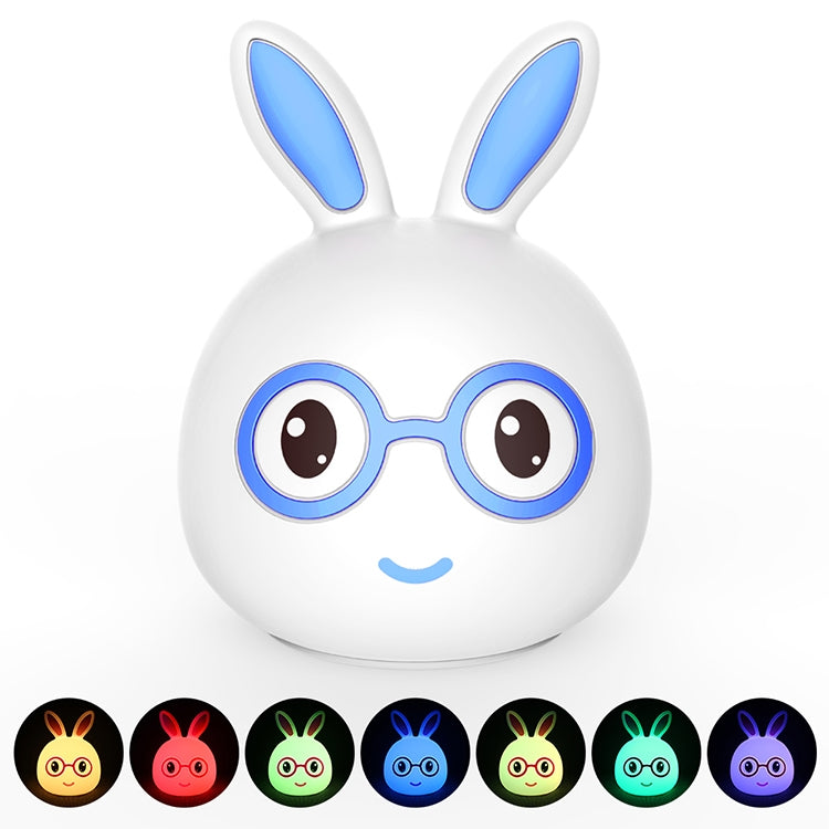 Smiling Rabbit Creative Touch 3D LED Decorative Night Light, AAA Battery Version