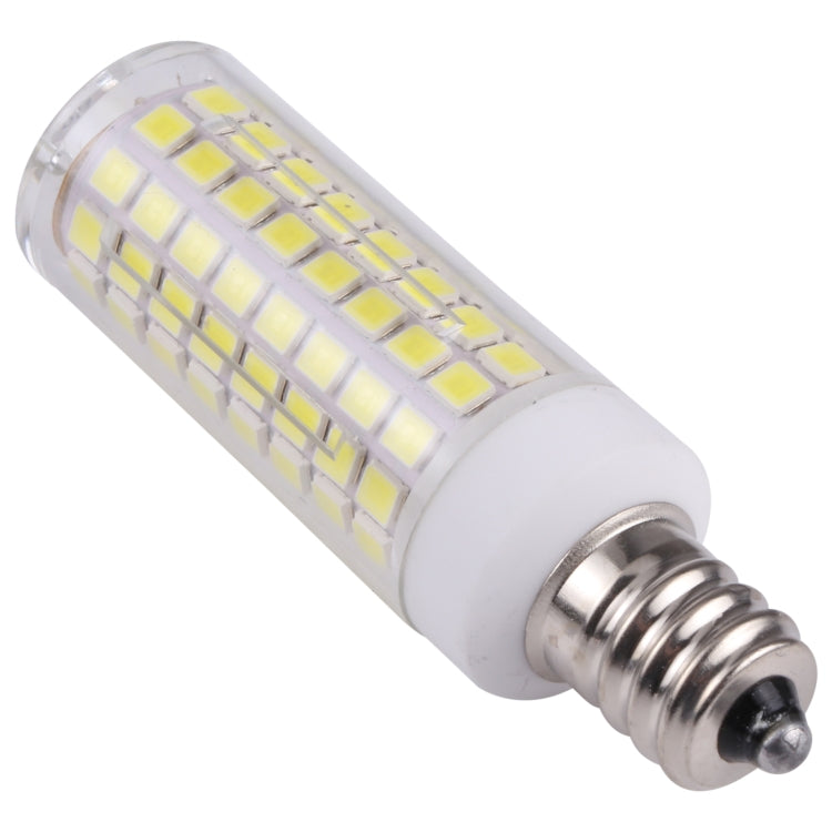 E12 102 LEDs SMD 2835 2800-3200K LED Corn Light, AC 110V