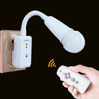 E27 Socket Remote Control Lamp Light Holder Base Converter with Switch, AU Plug