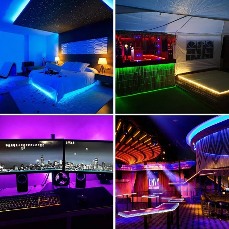 Waterproof Epoxy Rope Light, 12V, Length: 5m, 2030 SMD RGB LED