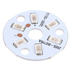 3W 6 LEDs SMD 5730 LED Module Lamp Ceiling Lighting Source, DC 9V Red Light — DC9V Red Light