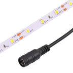 Bare Board 2835 SMD Dimmable White Light / Warm Light LED Rope Light, 60 LED/m, Length: 5m, 12V 2A 100-240V, 2835 SMD LED, 5m