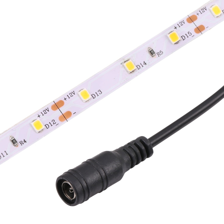Bare Board 2835 SMD Dimmable White Light / Warm Light LED Rope Light, 60 LED/m, Length: 5m, 12V 2A 100-240V, 2835 SMD LED, 5m