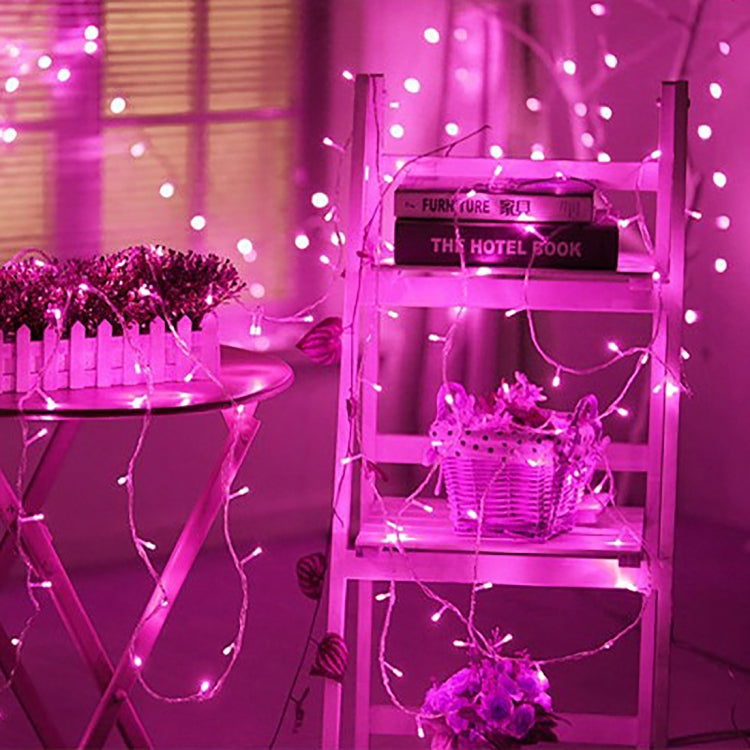 96 LEDs Little Ice Bars String Light with End Joint & Multi-function Controller, EU Plug, AC 220V — Yellow Light
