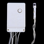 96 LEDs Little Ice Bars String with End Joint & Multi-function Controller, US Plug, AC 110V — 3.5m White Light US Plug