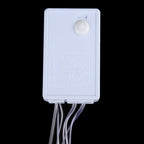 300 LEDs Curtain String Light with End Joint & Multi-function Controller & Memory Waterproof, US Plug, AC 110V — LED2802DWW
