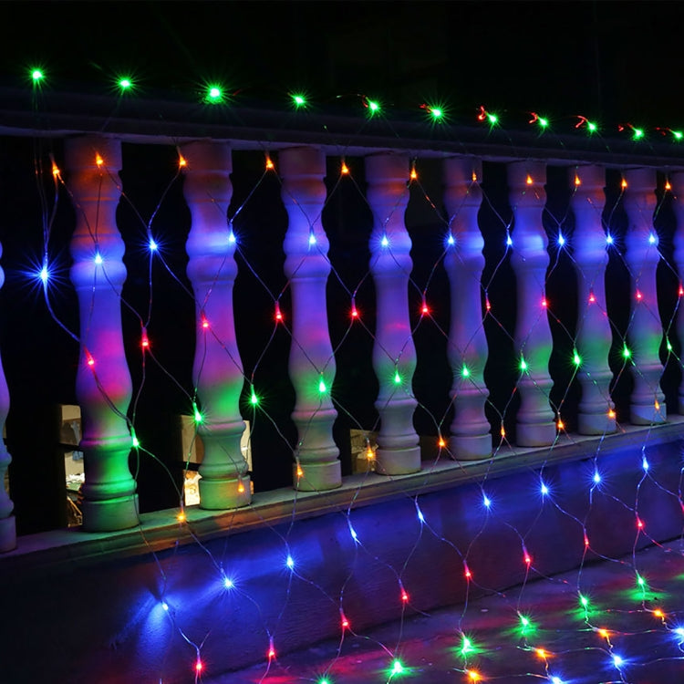 200 LEDs Reticular String Light with End Joint & Multi-function Controller, US Plug, AC 110V — LED2804DWW