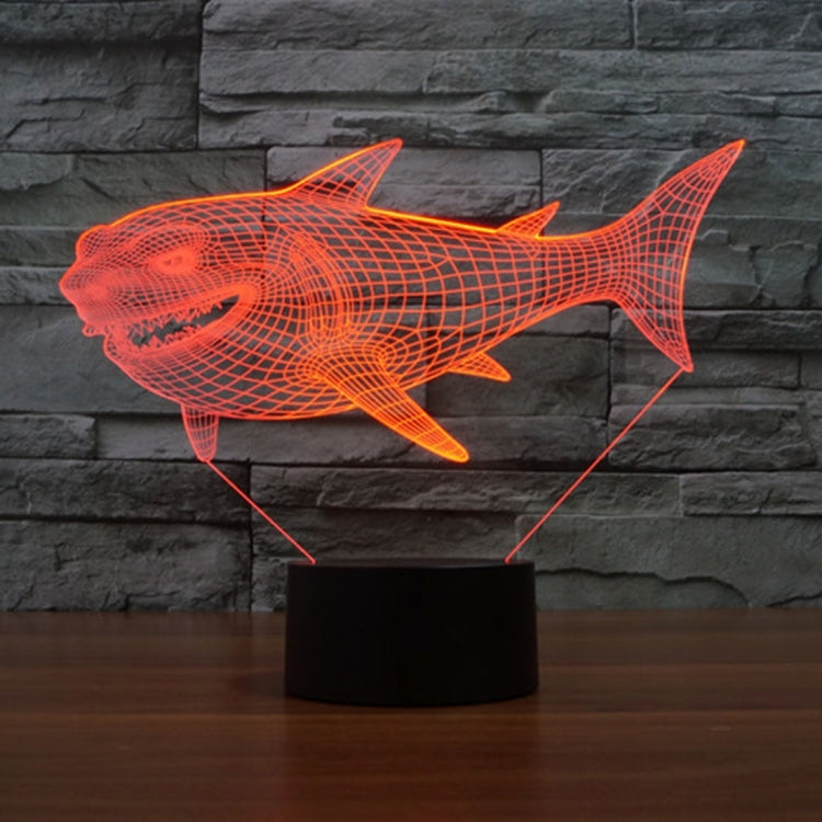 7 Color Discoloration Creative Visual Stereo Lamp Desk Lamp Night Light