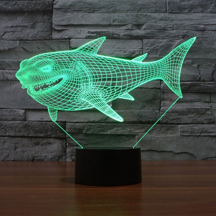 7 Color Discoloration Creative Visual Stereo Lamp Desk Lamp Night Light