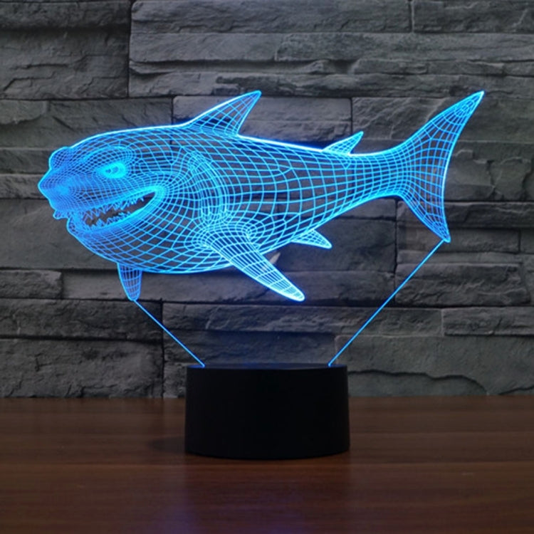 7 Color Discoloration Creative Visual Stereo Lamp Desk Lamp Night Light