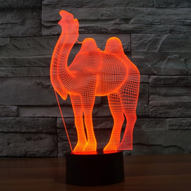 7 Color Discoloration Creative Visual Stereo Lamp Desk Lamp Night Light — view 7