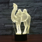 7 Color Discoloration Creative Visual Stereo Lamp Desk Lamp Night Light — view 10