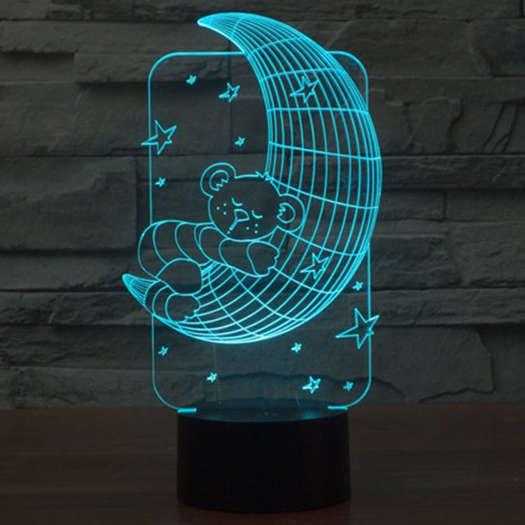 7 Color Discoloration Creative Visual Stereo Lamp Desk Lamp Night Light — view 11