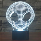 7 Color Discoloration Creative Visual Stereo Lamp Desk Lamp Night Light — view 13