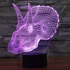 7 Color Discoloration Creative Visual Stereo Lamp Desk Lamp Night Light — view 12