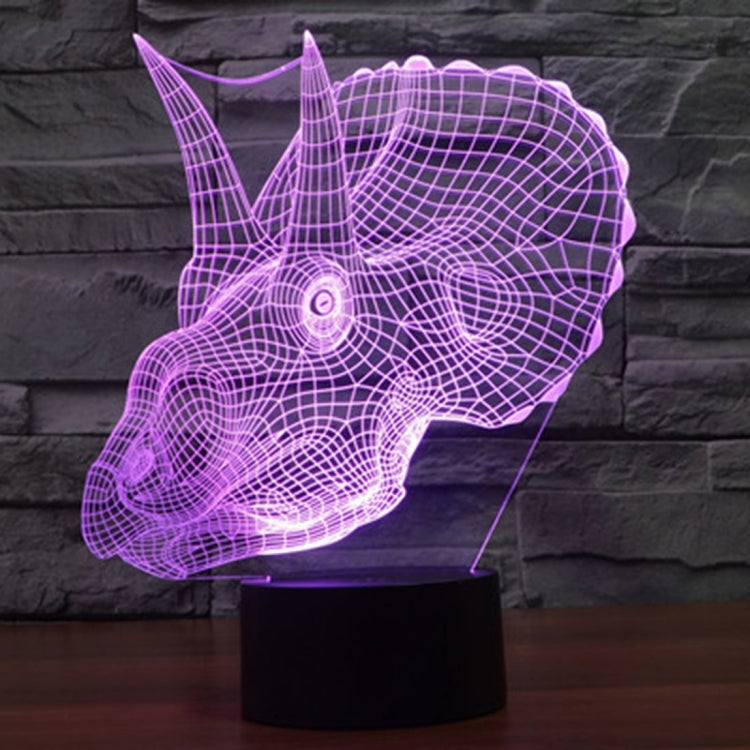 7 Color Discoloration Creative Visual Stereo Lamp Desk Lamp Night Light — view 12