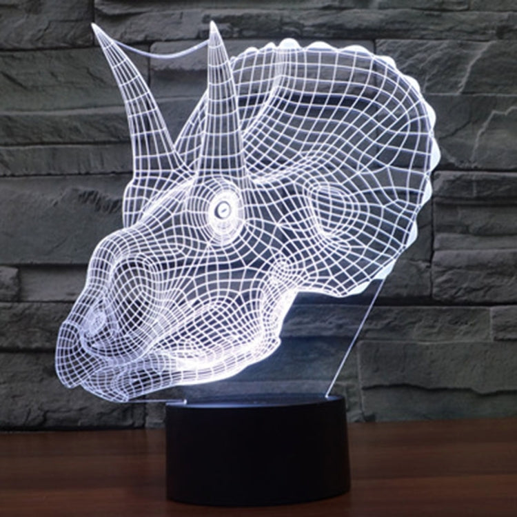 7 Color Discoloration Creative Visual Stereo Lamp Desk Lamp Night Light — view 13