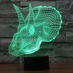 7 Color Discoloration Creative Visual Stereo Lamp Desk Lamp Night Light — view 8