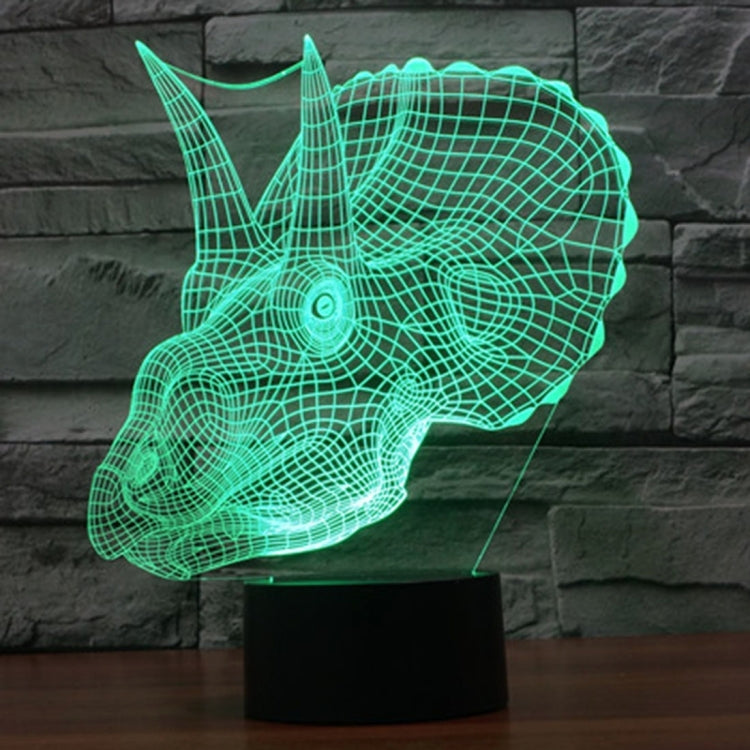 7 Color Discoloration Creative Visual Stereo Lamp Desk Lamp Night Light — view 8