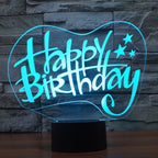 7 Color Discoloration Creative Visual Stereo Lamp Desk Lamp Night Light — view 11