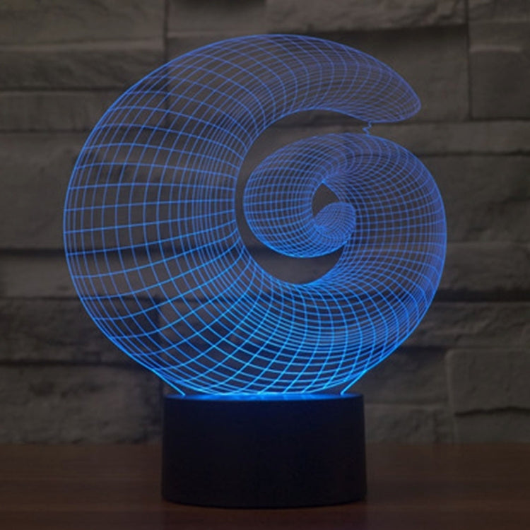 7 Color Discoloration Creative Visual Stereo Lamp Desk Lamp Night Light — view 8