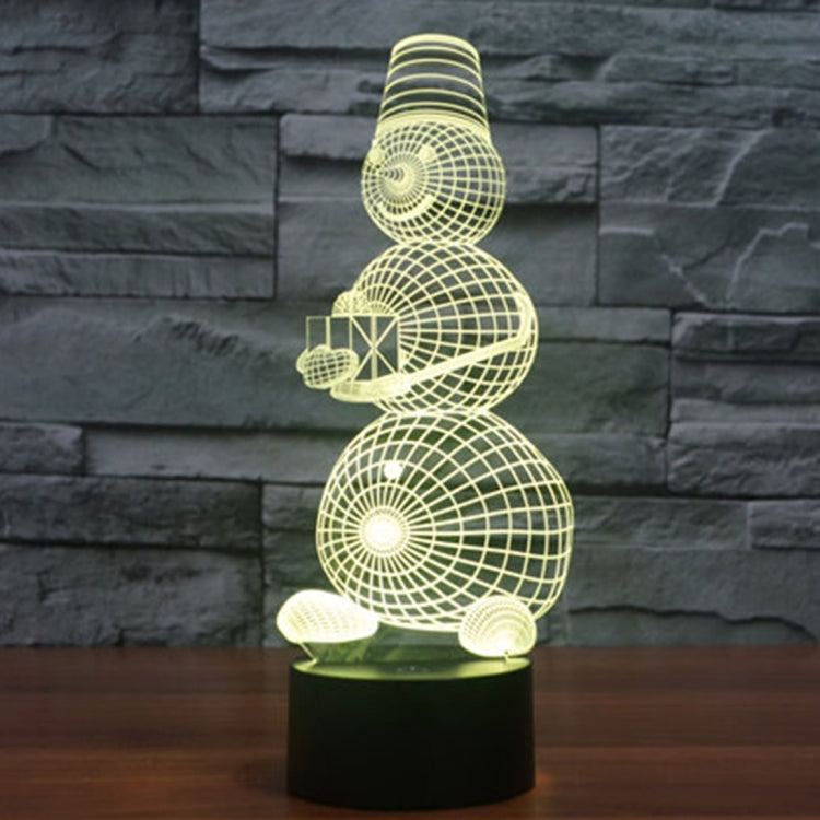 7 Color Discoloration Creative Visual Stereo Lamp Desk Lamp Night Light — view 10