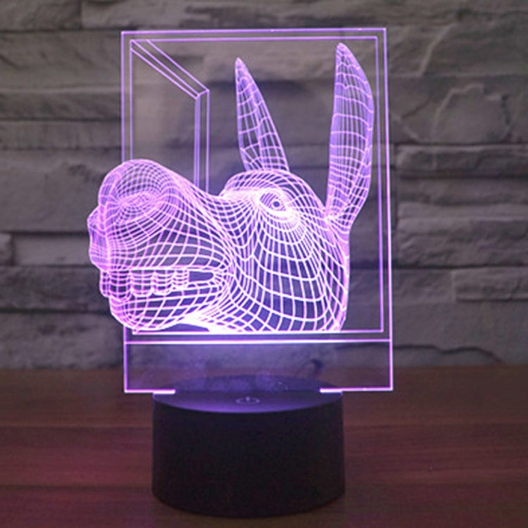 7 Colour Discoloration Creative Visual Stereo Lamp Desk Lamp Night Light — view 11
