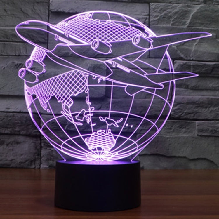 7 Colour Discoloration Creative Visual Stereo Lamp Desk Lamp Night Light — view 11