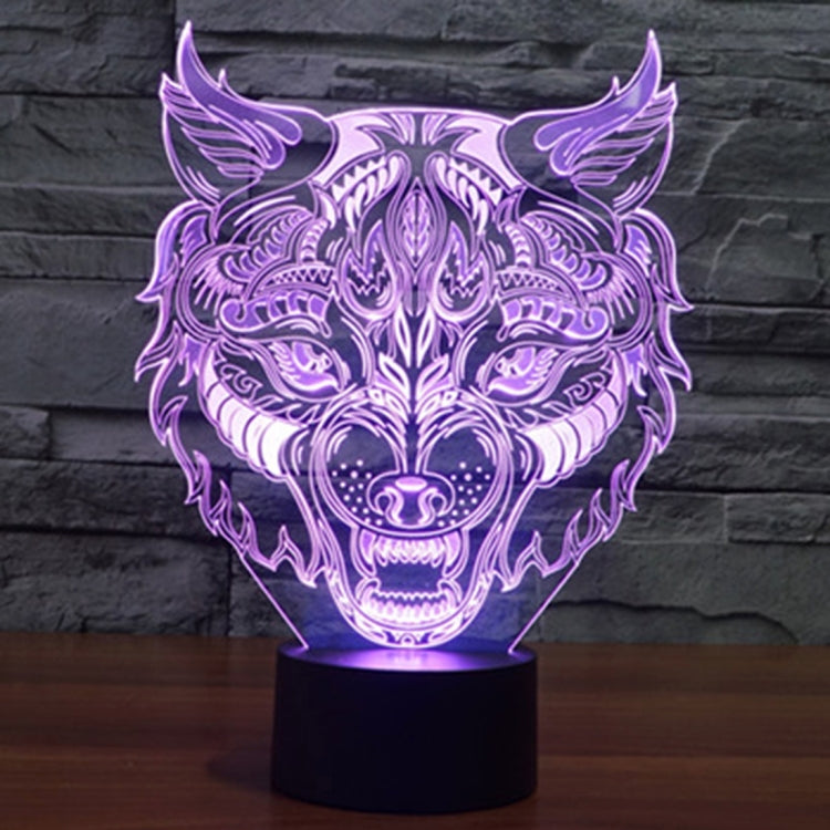 7 Colour Discoloration Creative Visual Stereo Lamp Desk Lamp Night Light — view 11
